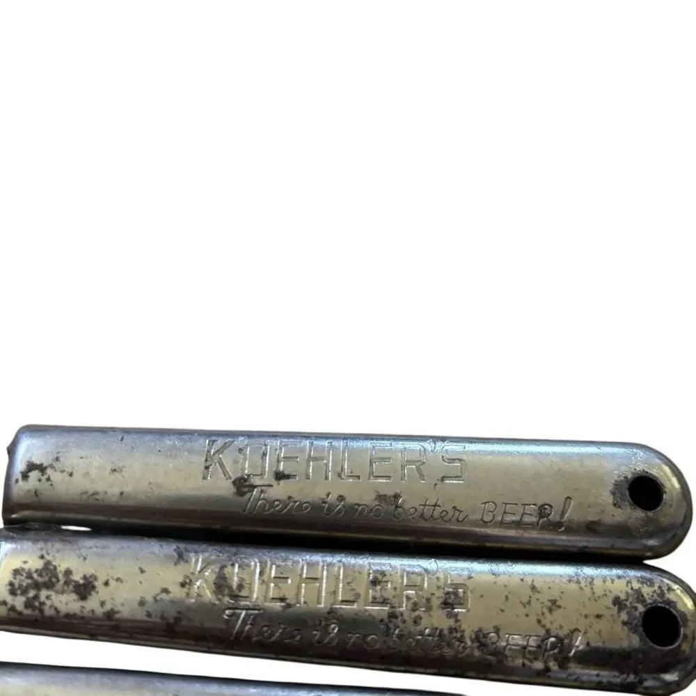 3 Kohler’s There Is No Better Beer Bottle Openers